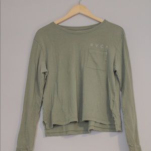 olive green long sleeve